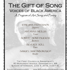 The Gift of Song poster